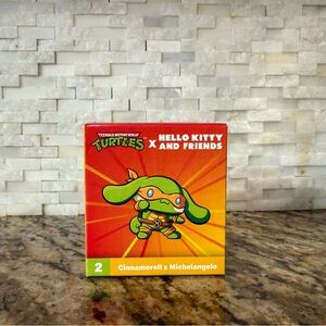 Brand new limited edition Cinnamoroll x Michelangelo Hello Kitty x TMNT